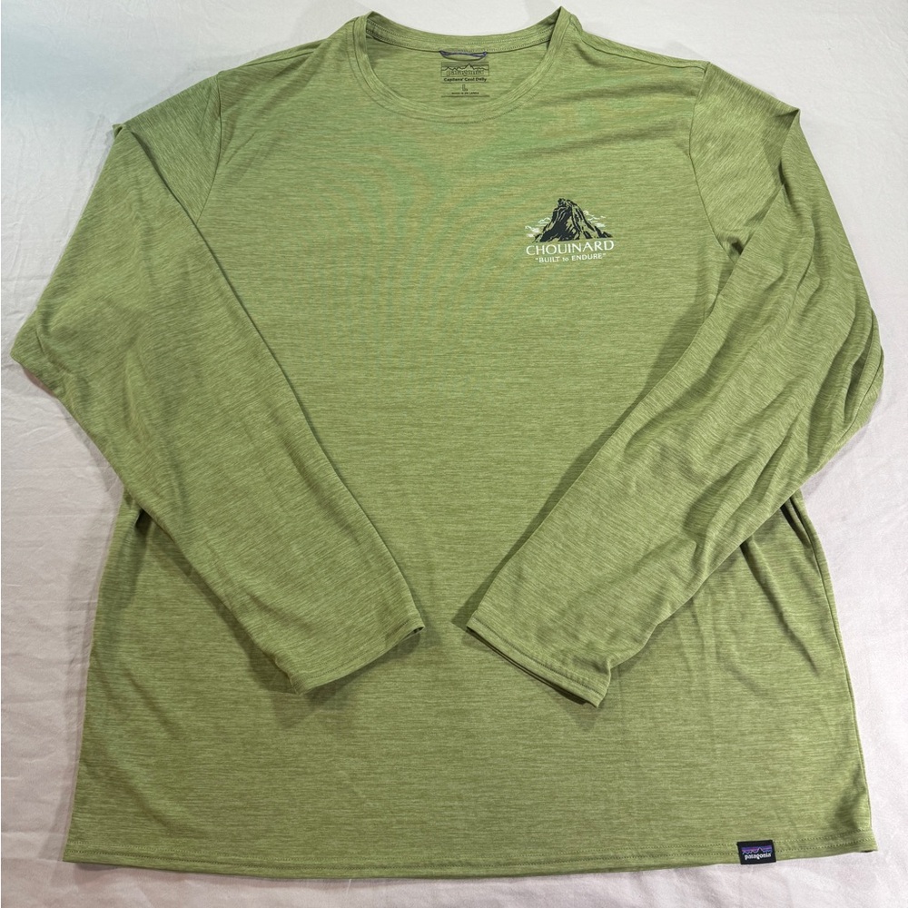 Patagonia Green Long Sleeve Tee